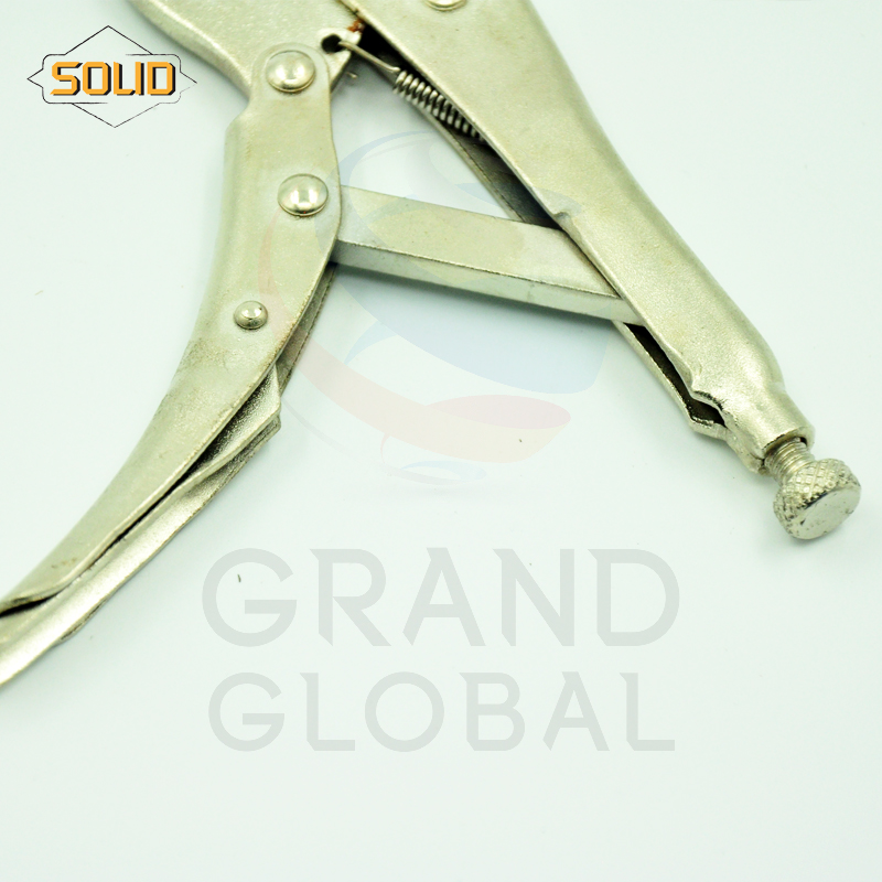 SOLID คีมล็อค คีม ครื่องมือช่าง ไข ปรับขนาดได้ 5 นิ้ว เหล็ก แข็งแรง