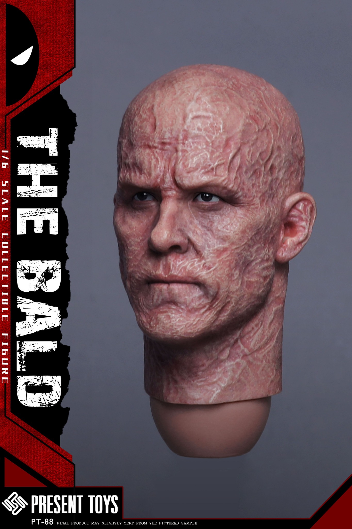 [พร้อมส่ง]PRESENT TOYS PT-SP88 1/6 : The Bald Head Sculpt (เฉพาะหัวเท่านั้น)