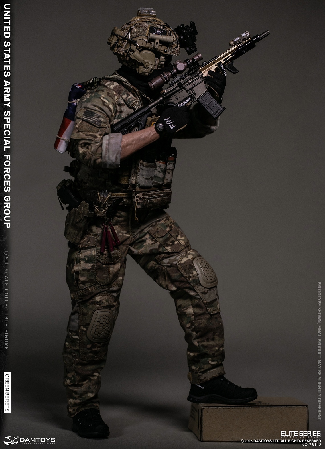 [สั่งจอง]DAMTOYS 78112 1/6 : U.S. Army Special Forces Group Green Berets