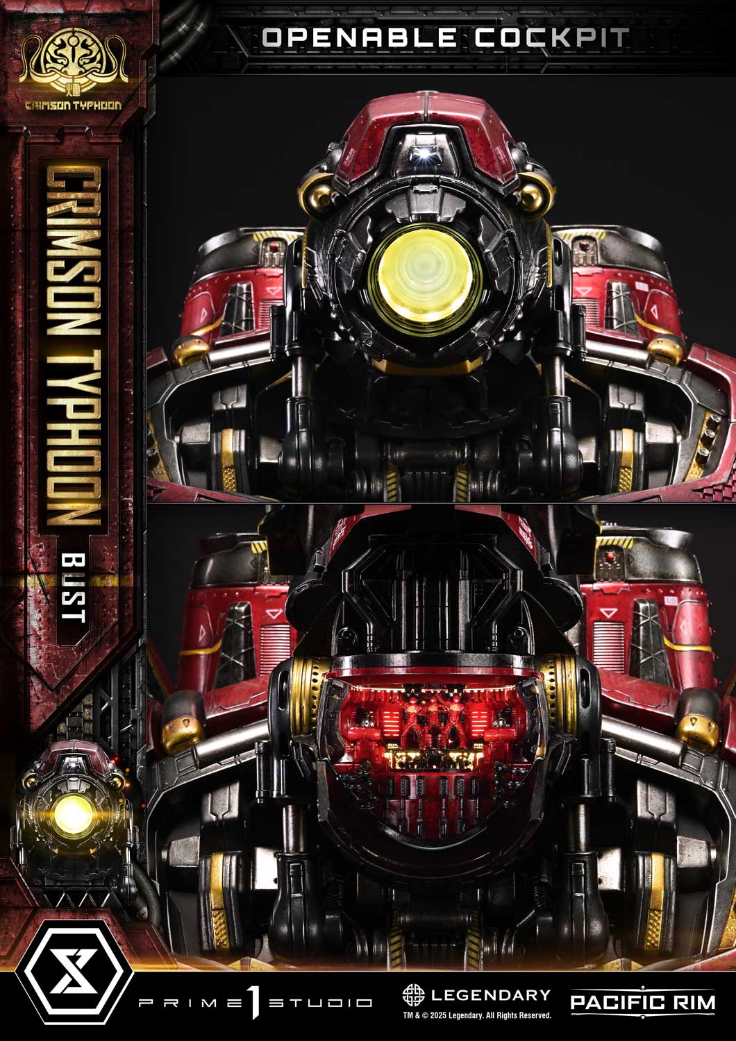 [สั่งจอง]Prime 1 Studio : Crimson Typhoon Bust (Pacific Rim)