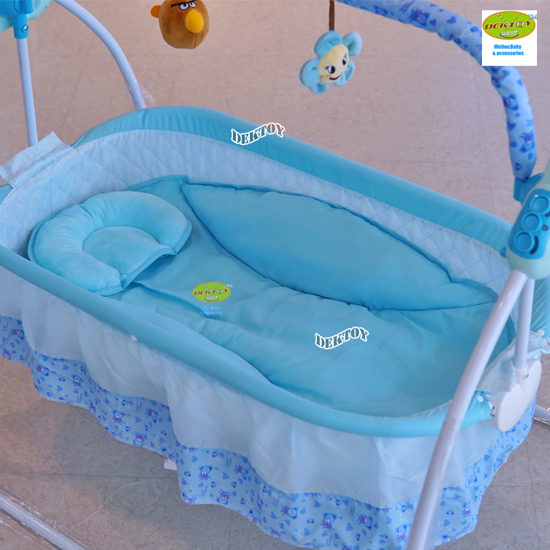 Sanpaulo เปลไกวเด็กไฟฟ้า เปลไฟฟ้า SL-3010BT สีชมพู