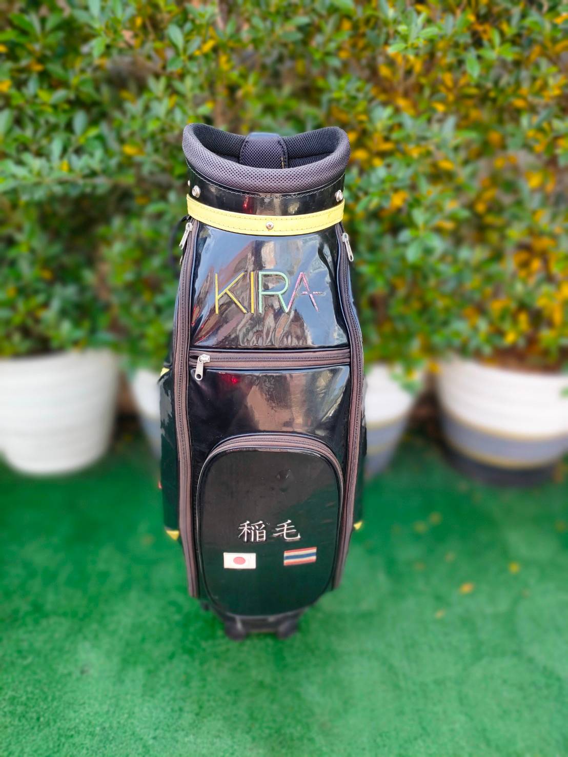 ถุงกอล์ฟ KASCO หนังเเก้ว มือสอง ถุงใหญ่ ของจริงสวยมากๆครับ