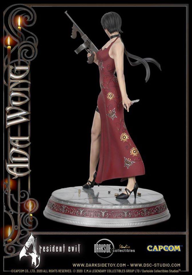 [สั่งจอง]DarkSide Collectibles Studio 1/4 Resident Evil 4 Premium Statue : Ada Wong