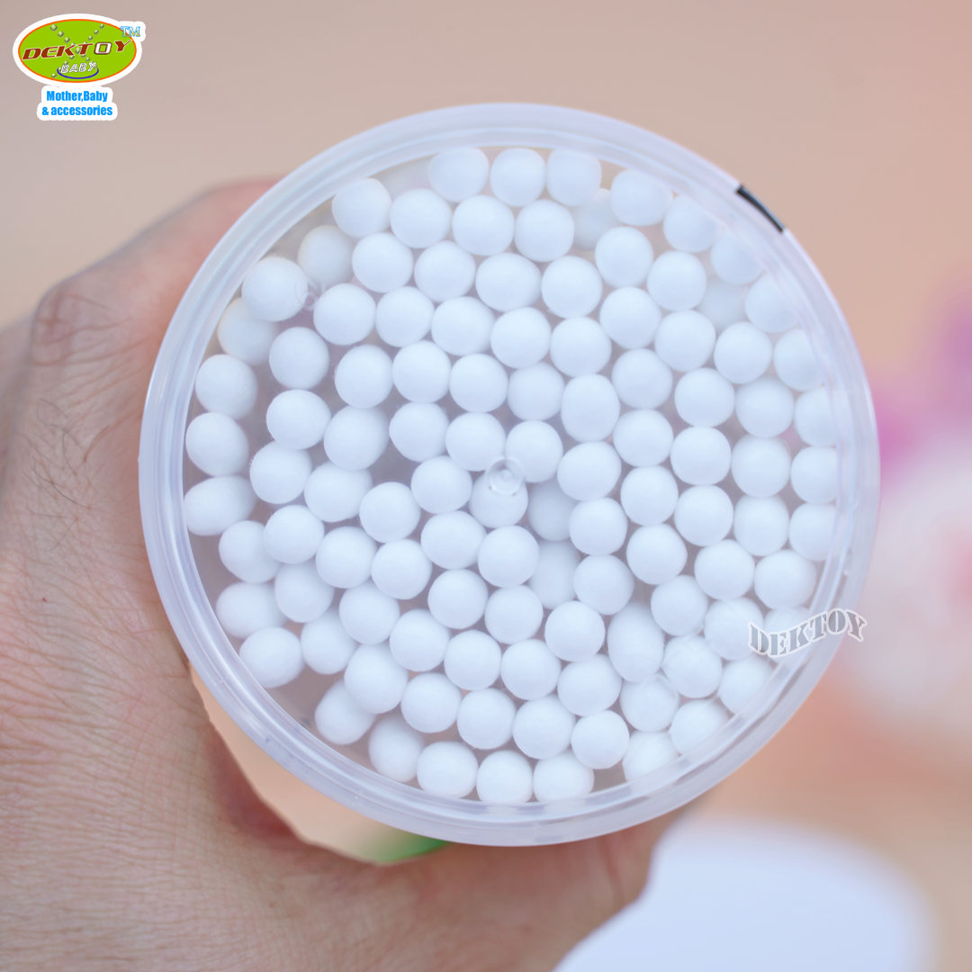 Baby moby เบบี้โมบี้ สำลีก้าน คอตตอนบัตก้านกระดาษหัวใหญ่ 110 ก้าน