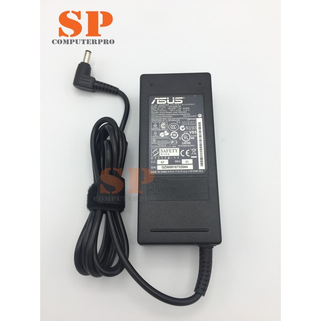ASUS Adapter อแดปเตอร์ของแท้ ASUS UX510U X450 A43S N43S A45V K43 K450L R510Z K450J K455L 19V 4.74A หัว 5.5*2.5 90W