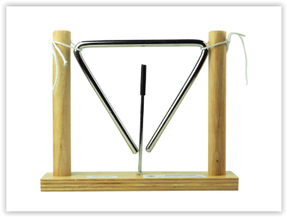 ระฆังเหล็กสามเหลี่ยม พร้อมที่แขวน,ของเล่นเสริมพัฒนาการ ,ของเล่นเสริมทักษะ,ของเล่นเด็ก, สื่อการสอนอนุบาล