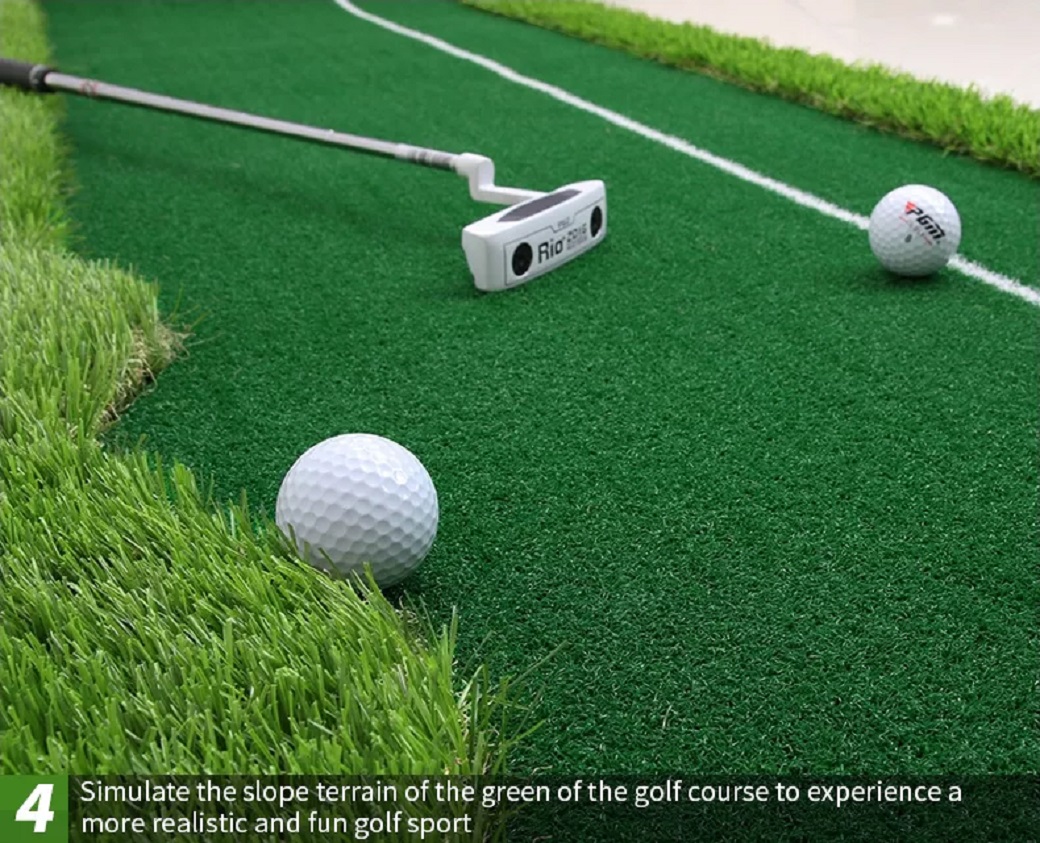 กรีนหญ้าเทียมซ้อมพัตต์ PGM GL009 ขนาดใหญ่ 0.75 x 3 เมตร