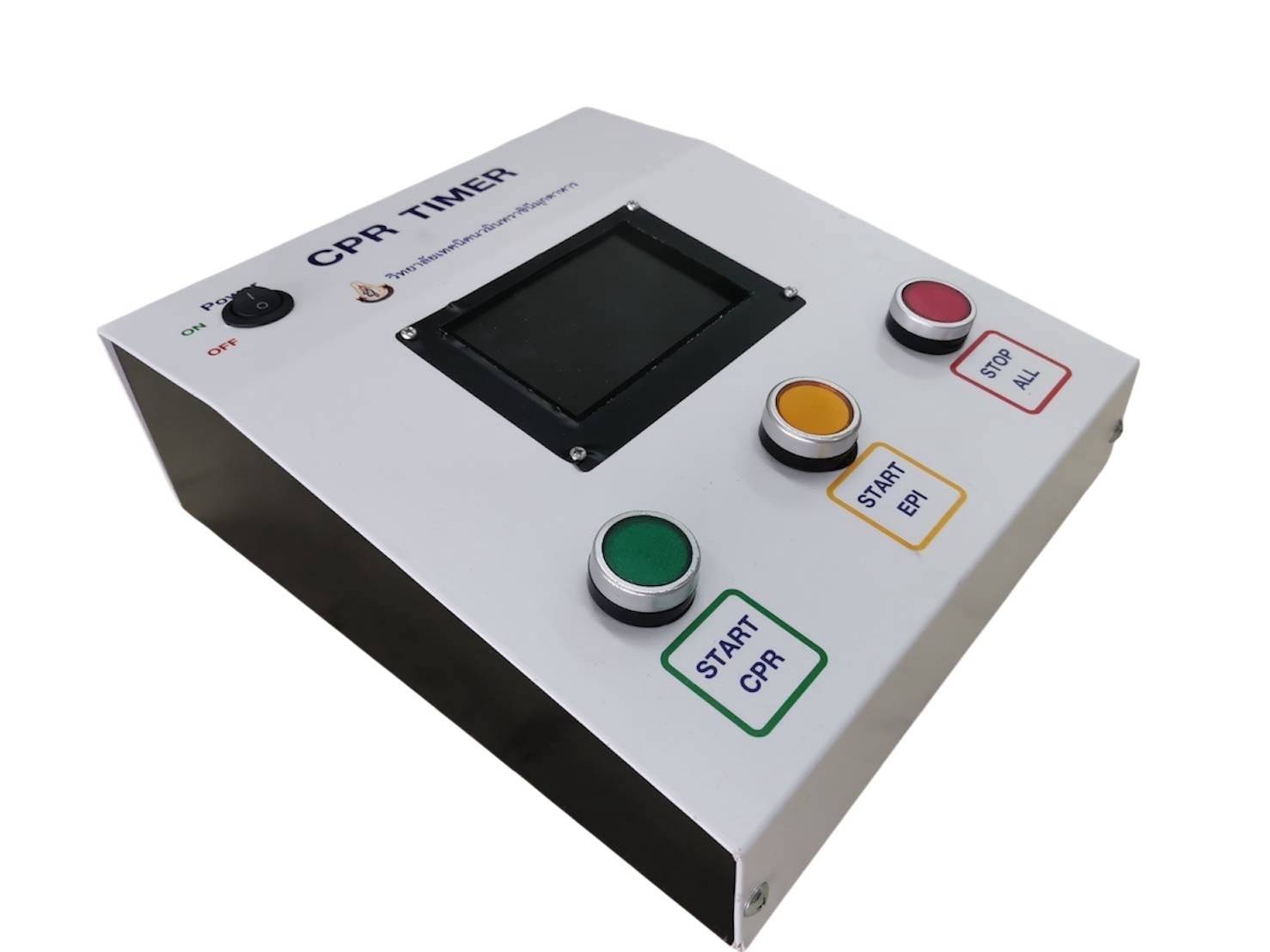 CPR & Adrenaline Timer นาฬิกาจับเวลาการทำ CPR และ ให้ยา Adrenaline รุ่นตั้งโต๊ะ มีแบตเตอรี่ในตัว