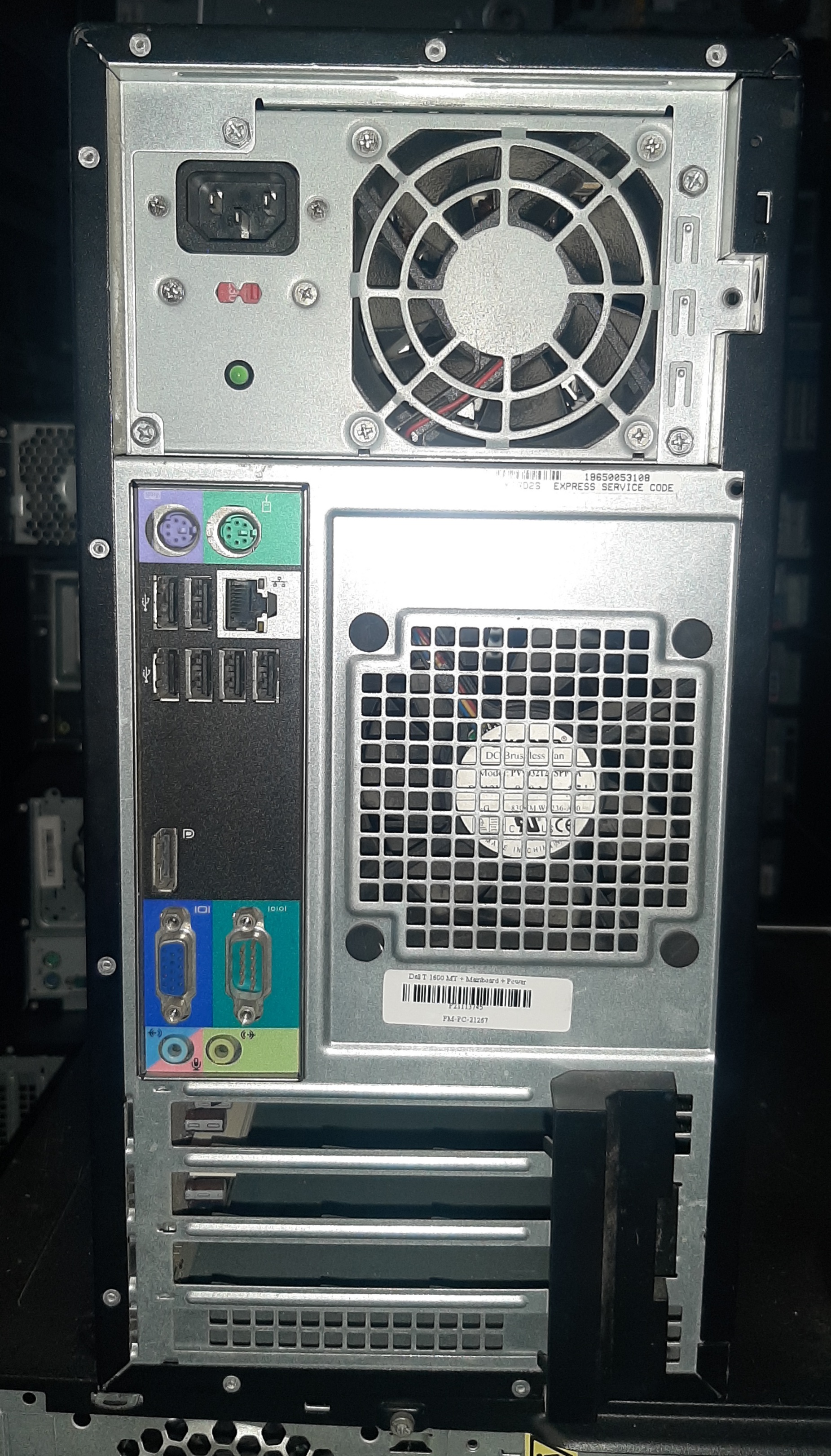 เวิร์คสเตชั่นมือสอง สภาพดี Dell Precision T1600 (i3-2120 Ram8GB HDD500GB) ประกันร้าน 1 เดือน