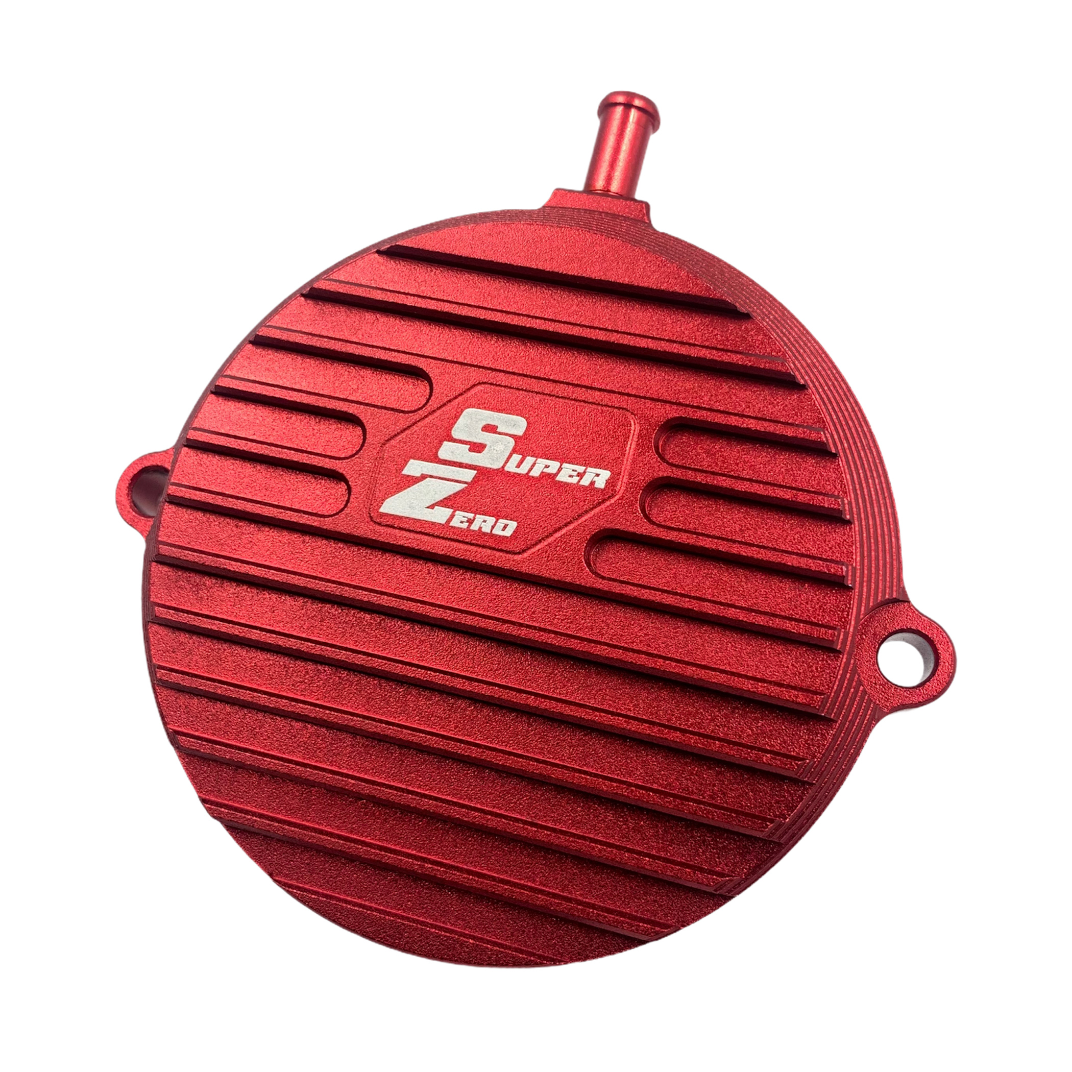 ฝาปิดโซ่ราวลิ้น Super Zero V.1 KLX125 KLX140 KLX150BF - Red