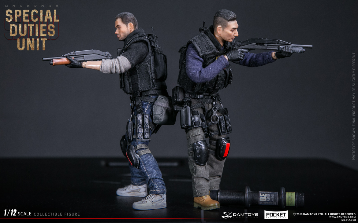 [สั่งจอง]DAMTOYS PES008: 1/12 POCKET ELITE SERIES： HONGKONG SDU (SAM SIR)