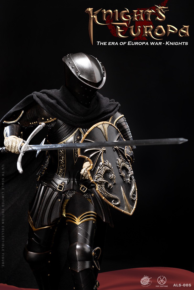[สั่งจอง] POPTOYS 1/6 ALS005 armor series Europa war - Flying Dragon Knight