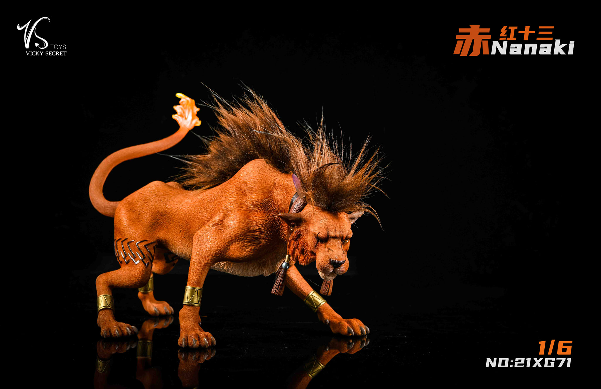 [สั่งจอง]VSTOYS 21XG71 1/6 : Red XIII Nanaki Beast GK model