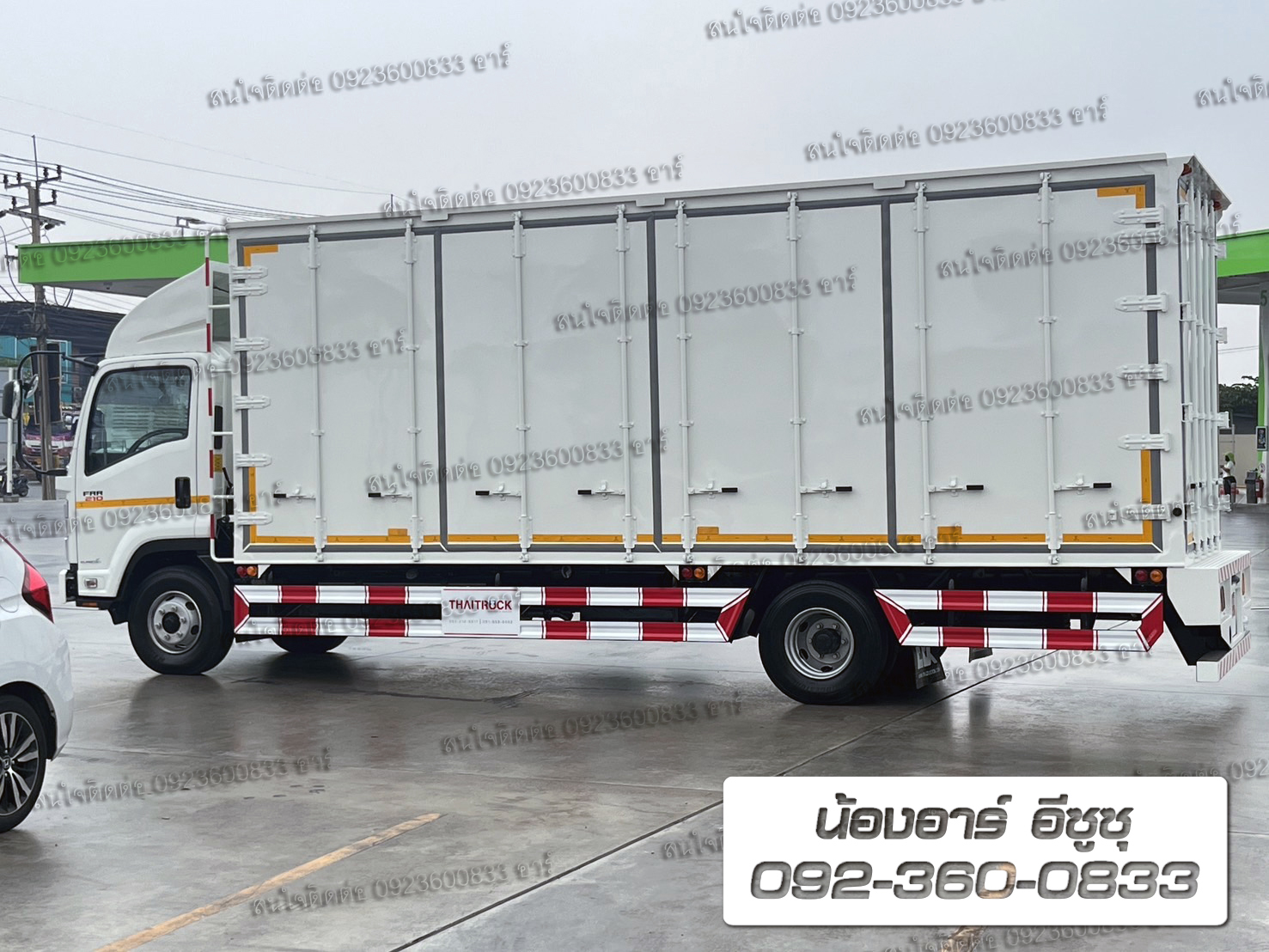 6 ล้อ ISUZU FRR190/210 แรงม้า พร้อมตู้บรรทุก ประตู10 บาน