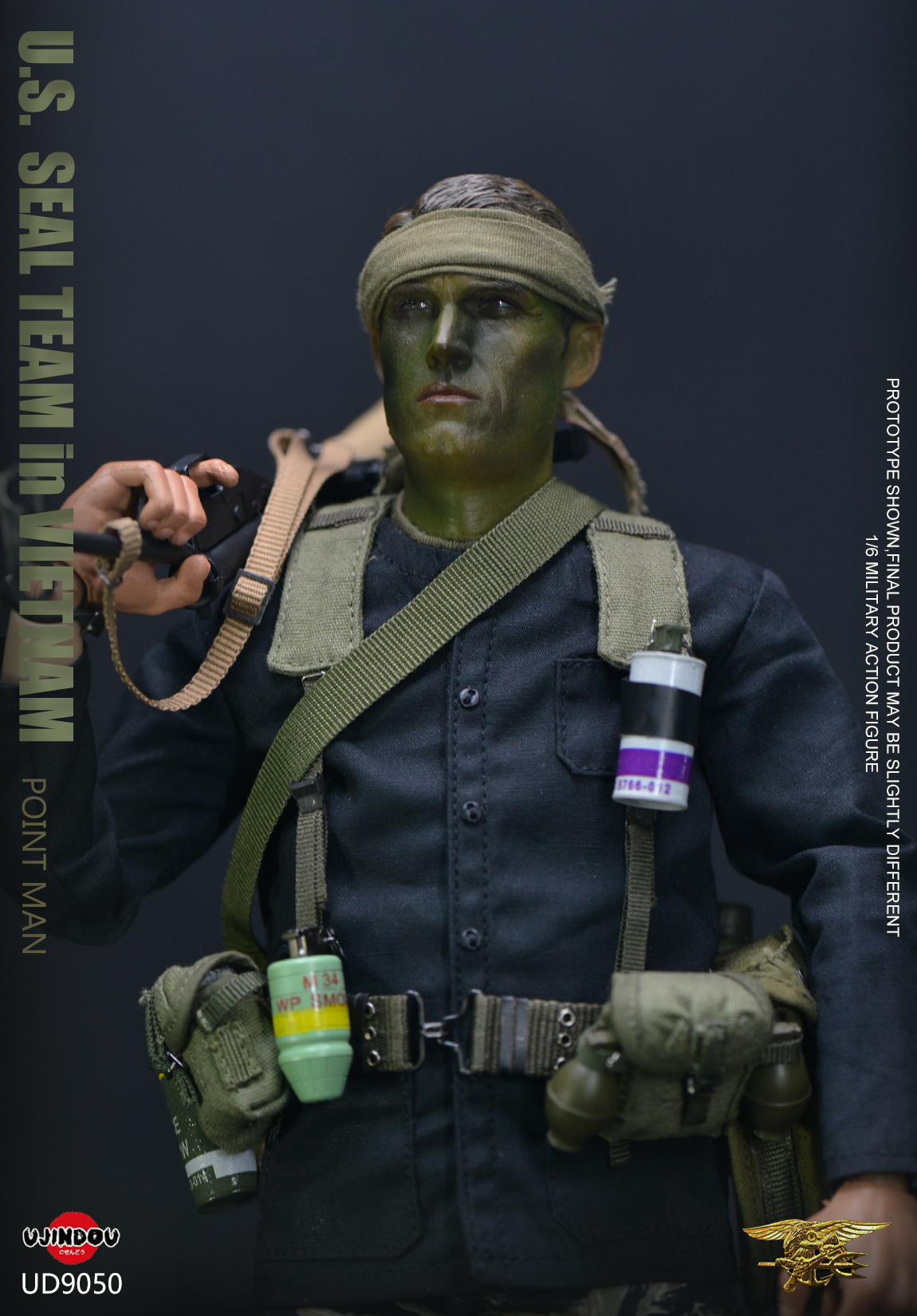 [สั่งจอง] UJINDOU 1/6 - UD9050 : U.S. SEAL TEAM in Vietnam-POINT MAN