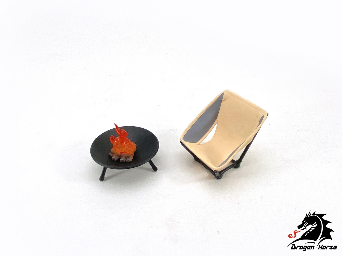 [สั่งจอง]DRAGON HORSE DH-E004 1/12 : CAMPING EQUIPMENT SET B
