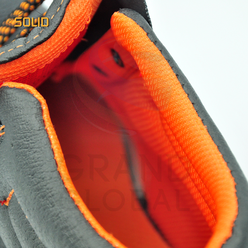 SOLID รองเท้า เซฟตี้ นิรภัย ปกป้องเท้า กันน้ำมัน กันไฟ กันกระแทก เหมาะสำหรับงานช่าง งานก่อนสร้าง งานสำรวจ