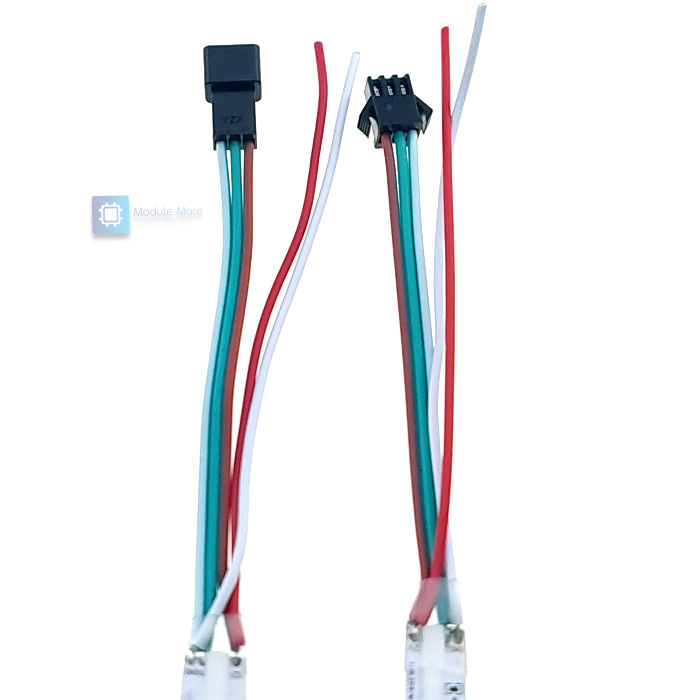 LED Strip แบบ COB addressable LED WS2811 720leds ยาว 1 เมตร ยืดหยุ่นสูง [ 12v/24v ]