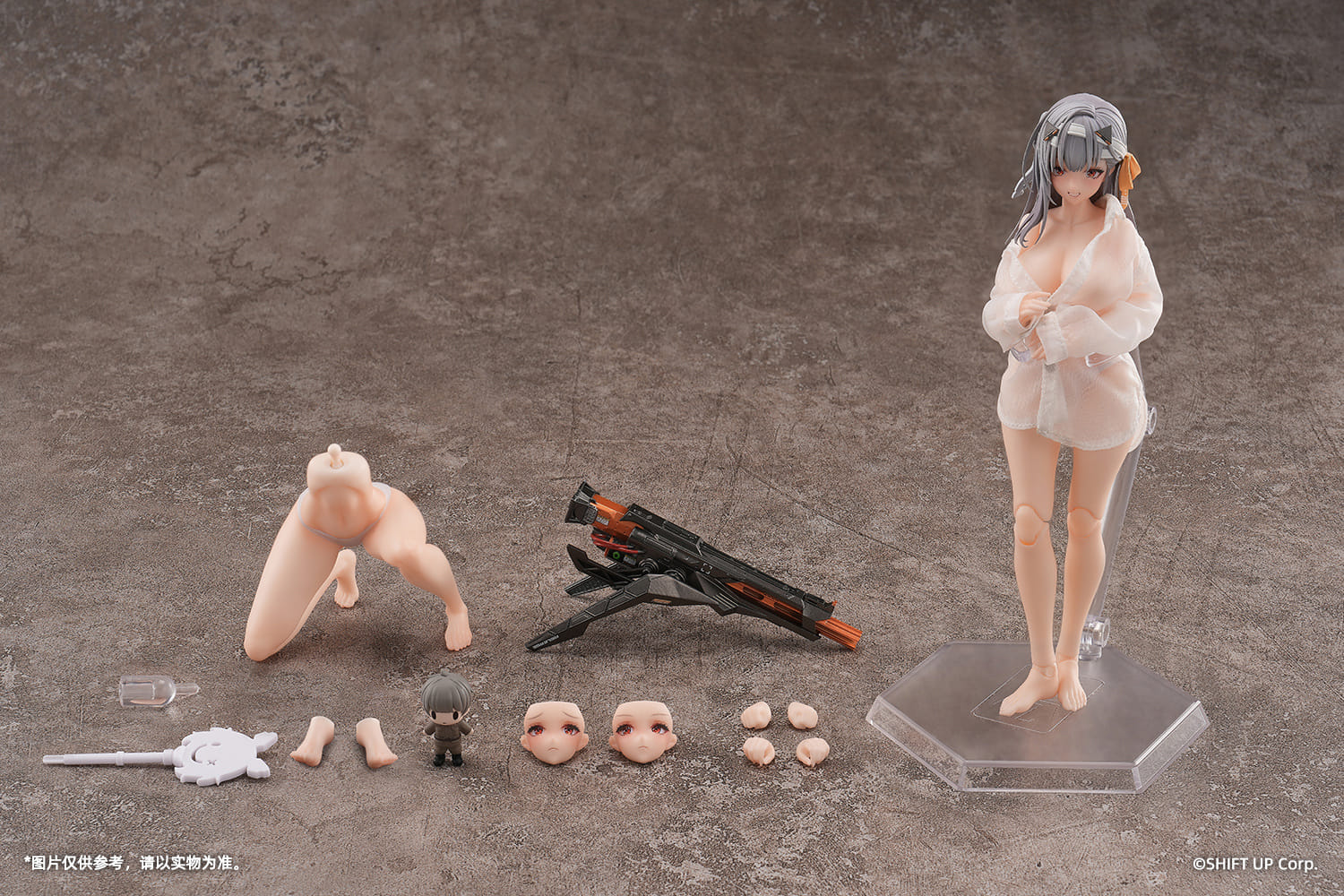[พร้อมส่ง] AmiAmi x SNAIL SHELL 1/12 : Goddess of Victory: Nikke - Modernia (First Affection ver.)