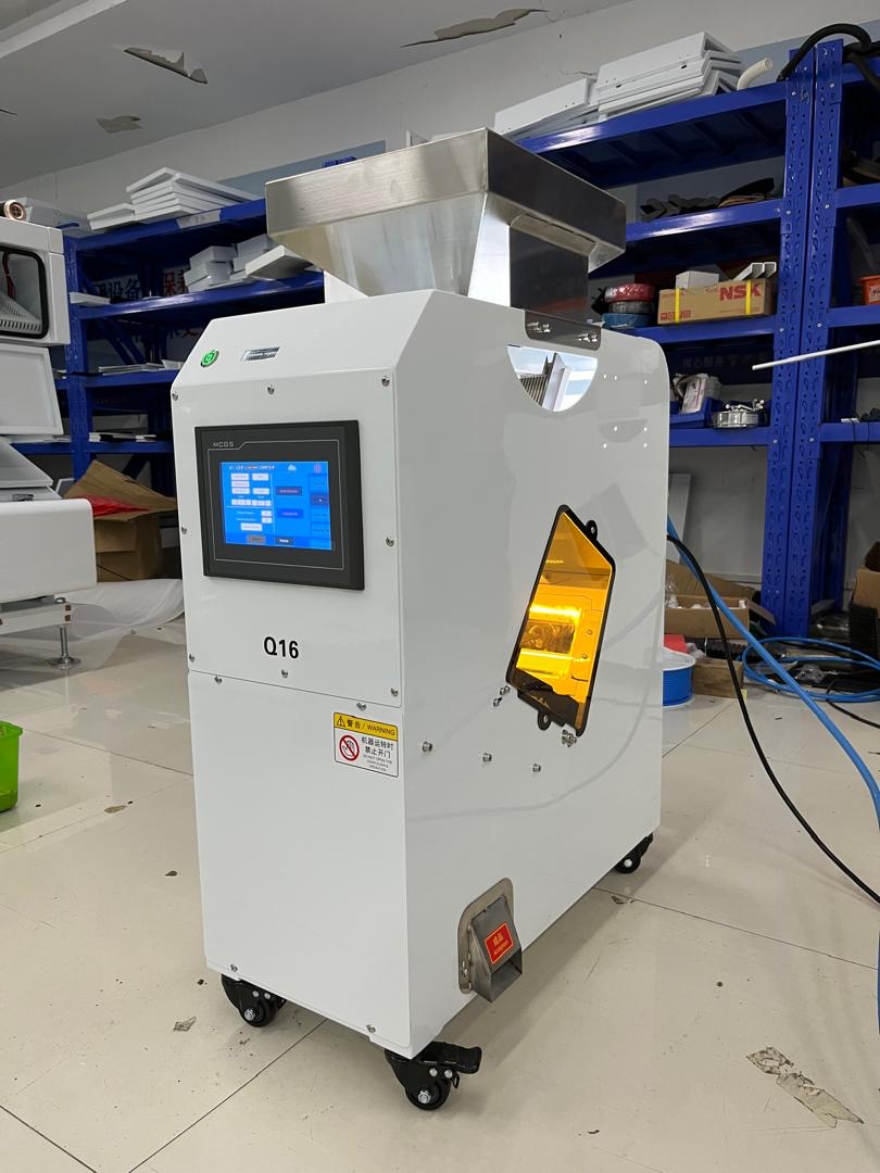 เครื่องยิงสีเมล็ดกาแฟคั่ว color sorter mini