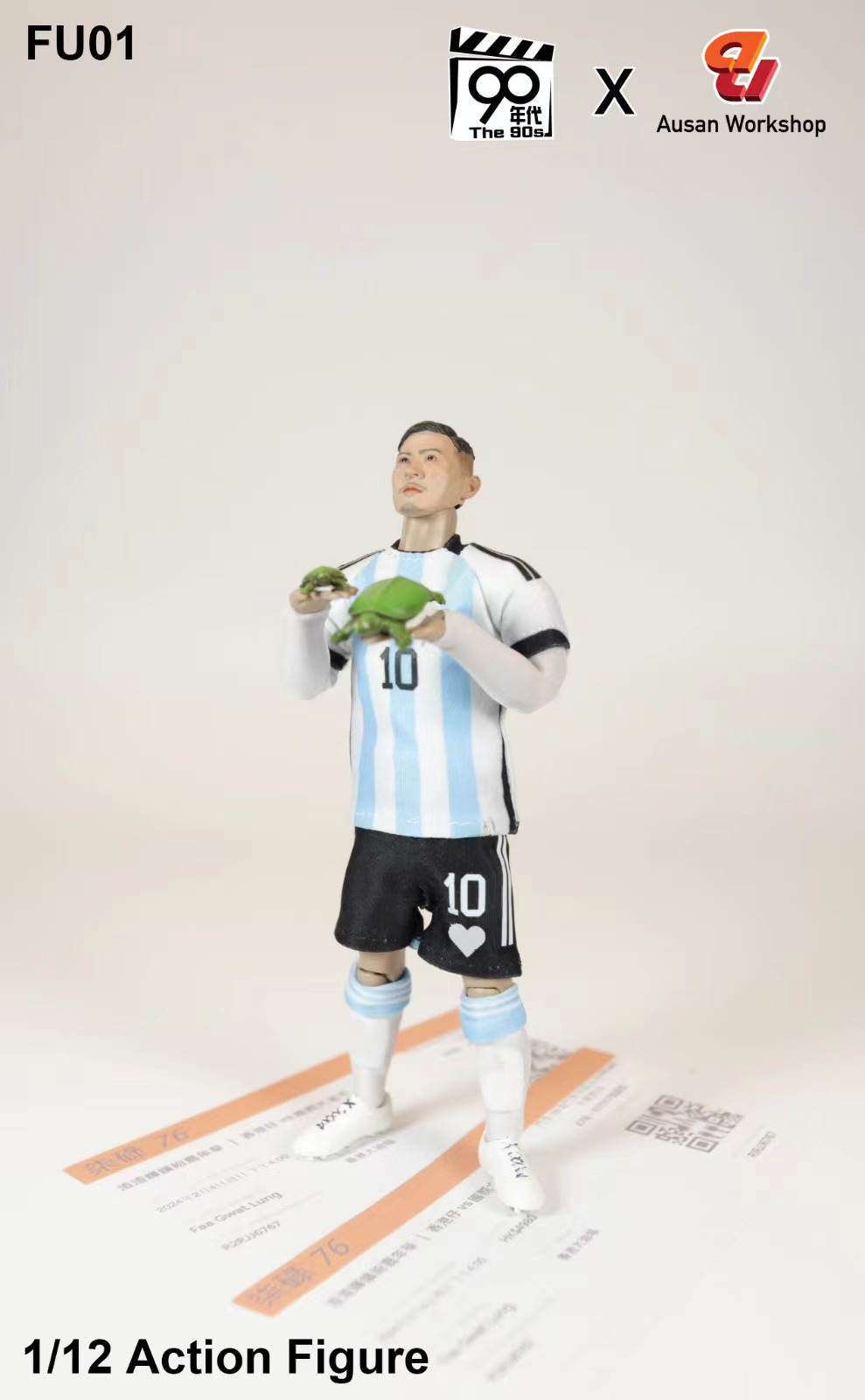 [สั่งจอง] The 90’s x Ausan FU01 1/12 : Local Earth King Hua Gu Long