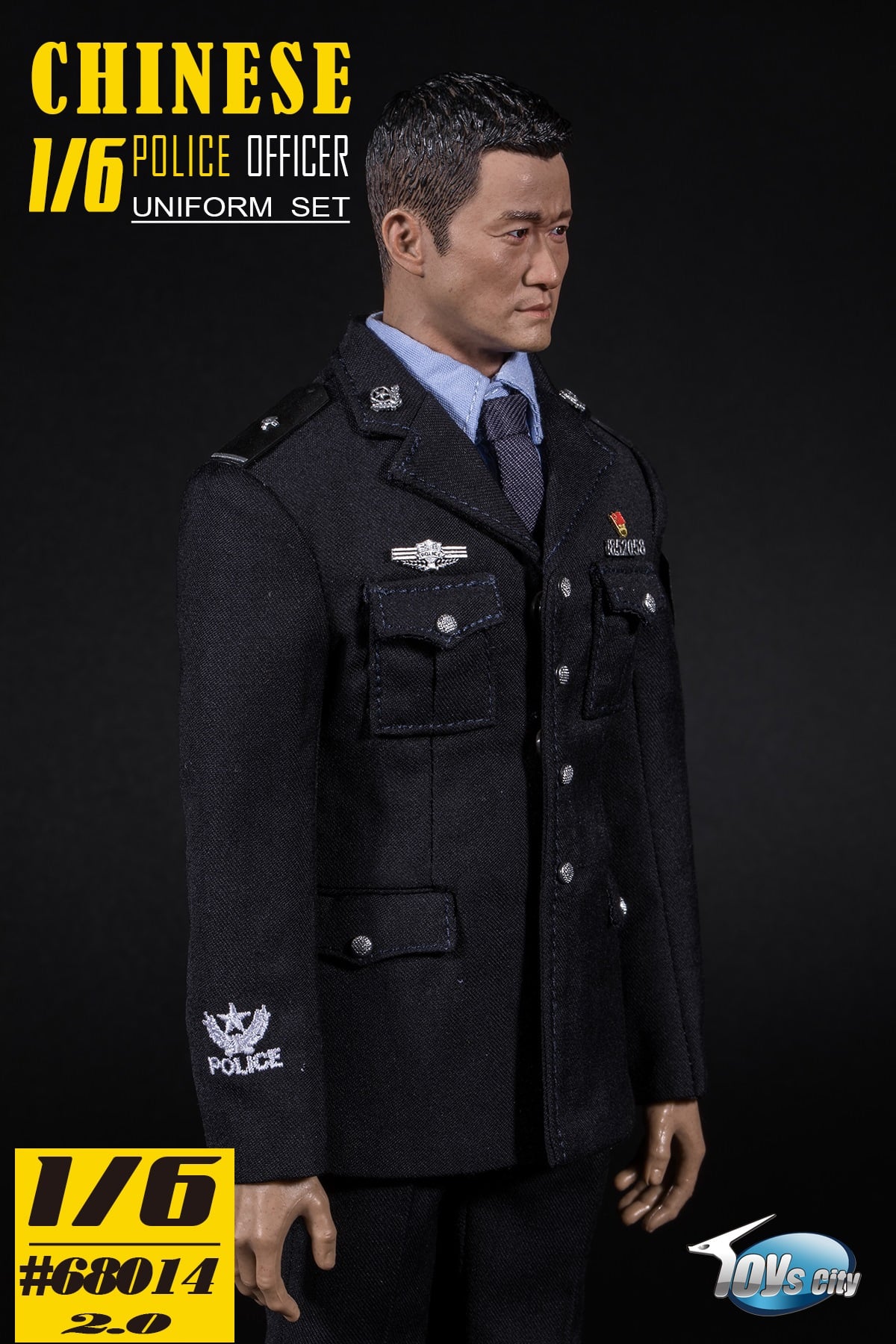[สั่งจอง]TOYSCITY TGC-68014 1/6 : CHINESE POLICE OFFICER UNIFORM SET 2.0