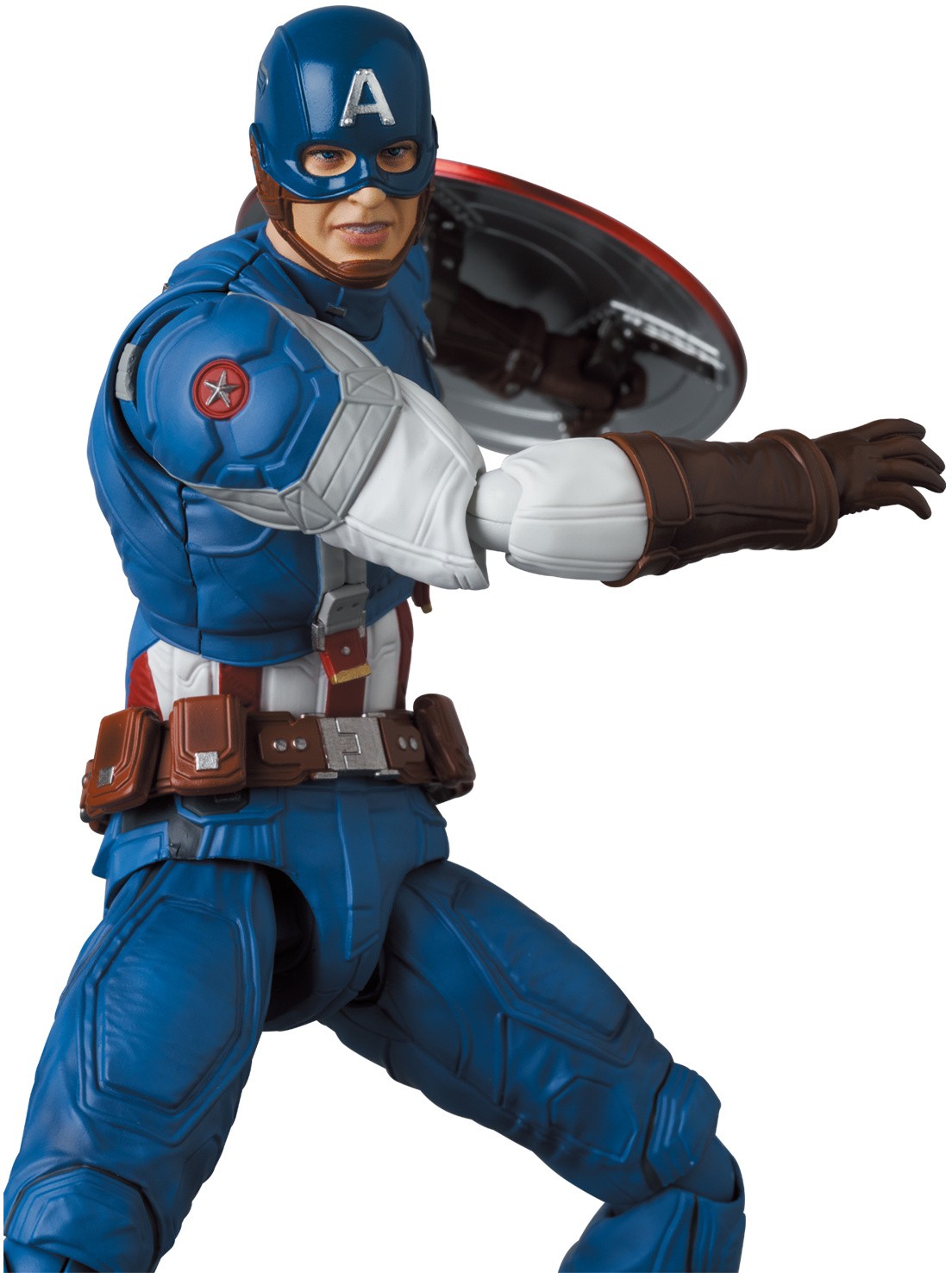 [พร้อมส่ง] MAFEX No.220 : CAPTAIN AMERICA (Classic Suit)