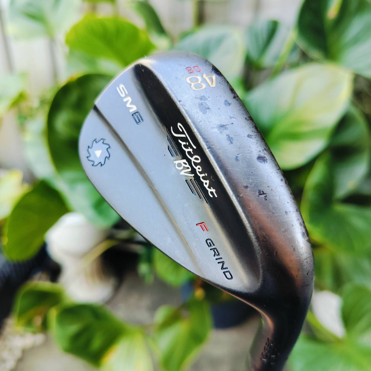 WEDGE TITLEIST SM6 S GRIND องศา 48 BOUNCE 8 F GRIND ฐานด้านล่างเต็ม ตีเต็มวงได้ และเหมาะกับวงสวิงทุกรูปแบบเลยค่ะ ไม้กอล์ฟพรีเมี่ยมมือสอง ของแท้ By NakaraLuxurious