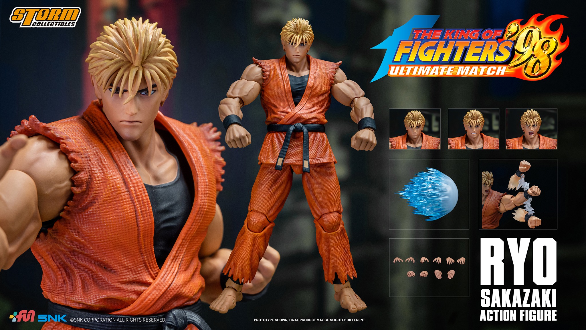 [สั่งจอง] Storm toys SKKF09 1/12 : RYO SAKAZAKI