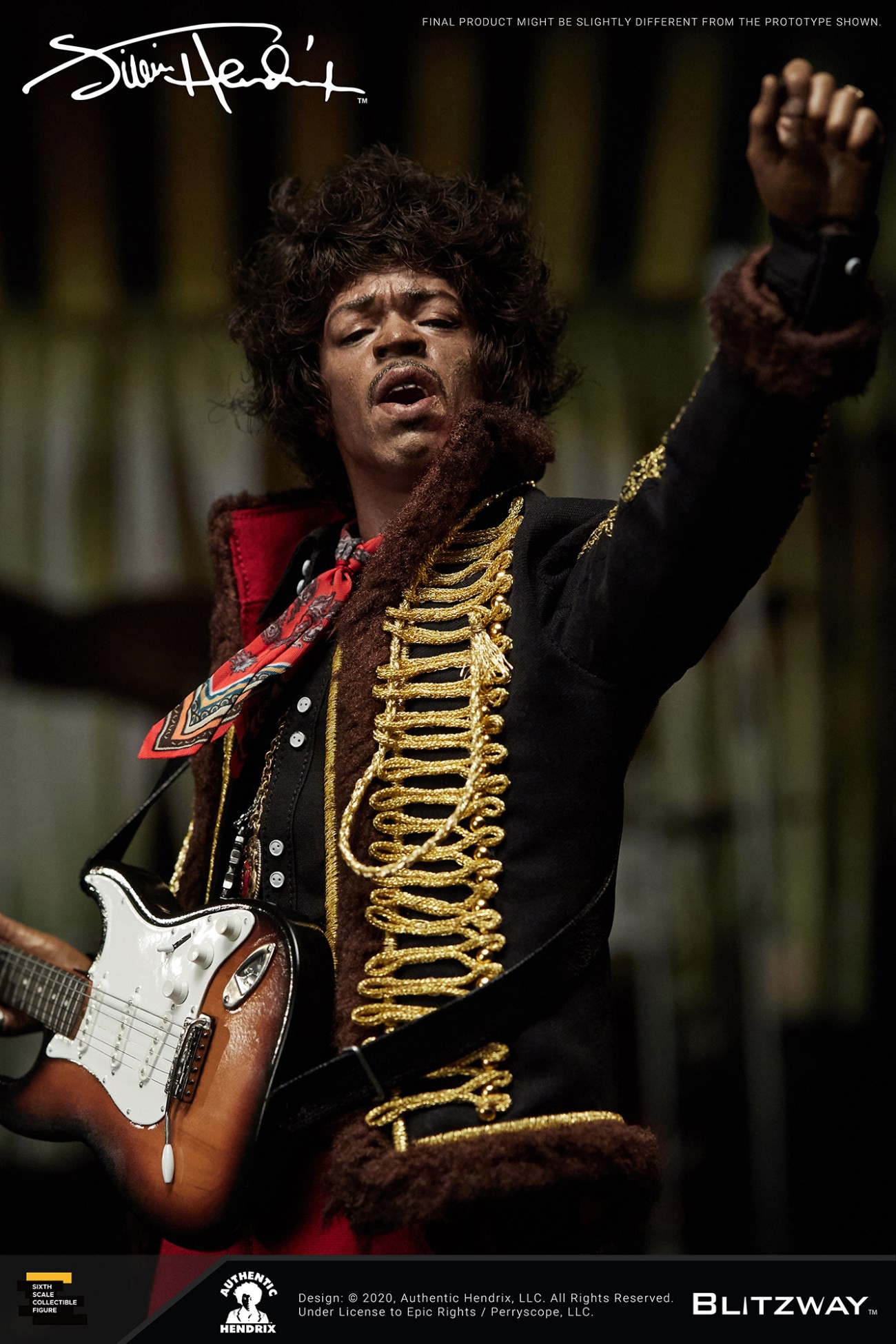 [สั่งจอง] BLITZWAY BW-UMS 11201 1/6 Scale : Jimi Hendrix