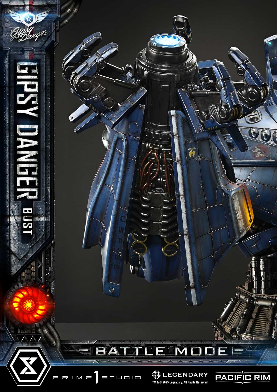 [สั่งจอง]Prime 1 Studio LSPACRIM-02 : Gipsy Danger Battle Mode (Pacific Rim)