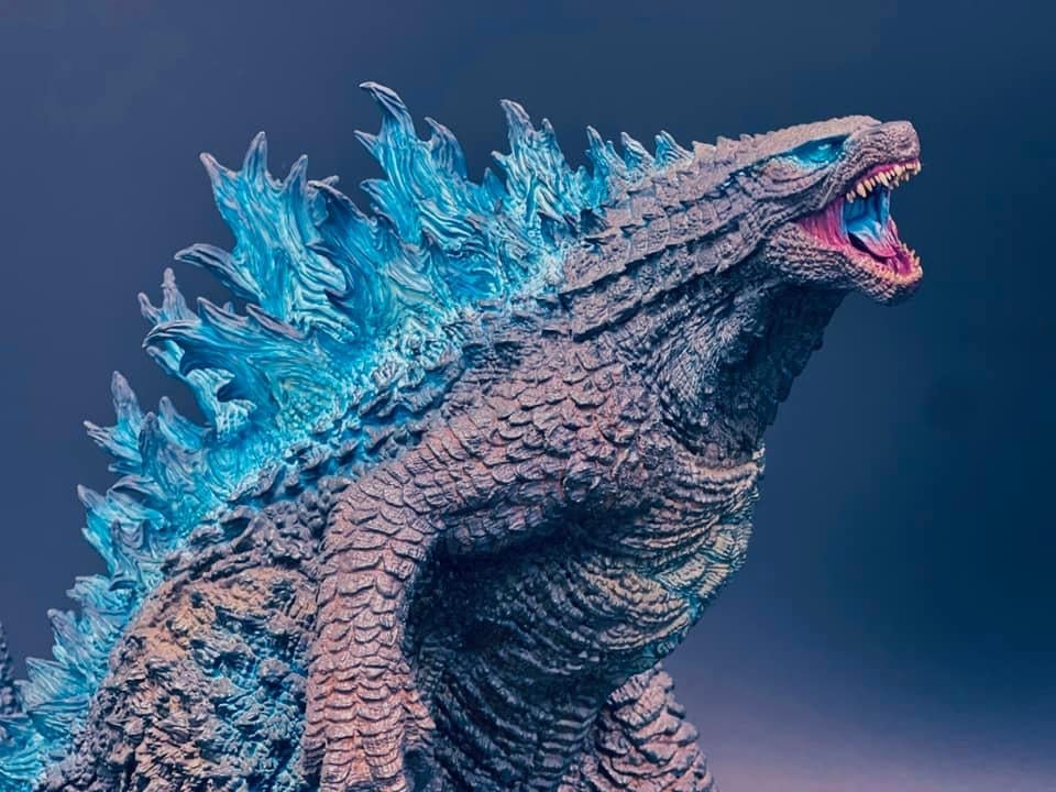 [สั่งจอง]Ehzobi Tall 38cm. : Alpha Kaiju Series - Godzilla (Battle Taunting Ver.) 2021