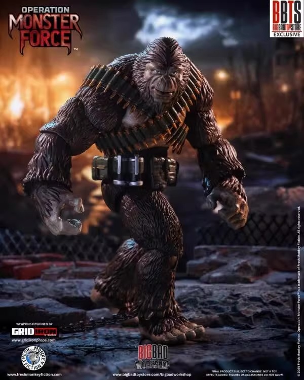 [สั่งจอง]FRESH MONKEY FICTION : Operation: Monster Force 3 Wave – Chatsworth (8นิ้ว)