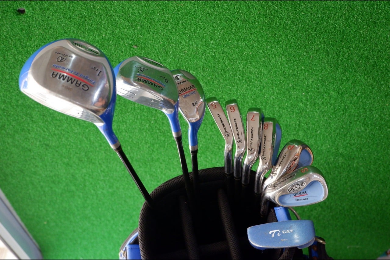 ไม้กอล์ฟครบชุดสำหรับผู้หญิง PROKENNEX GAMMA **สำหรับคนที่ถนัดซ้าย**