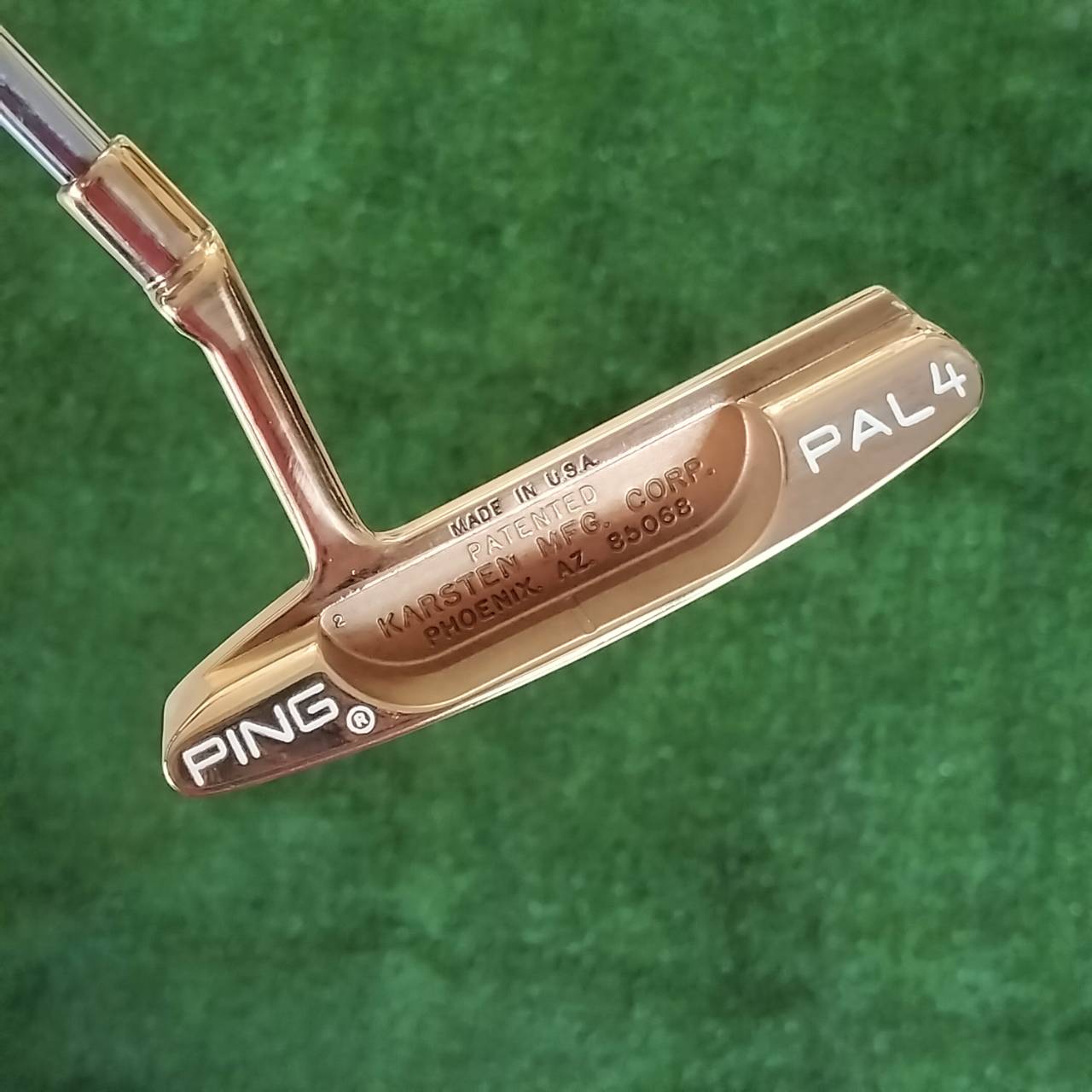 PUTTER PING PAL 4 BECU *แพงมาก หายาก* ยาว 35 นิ้ว เป็น Beryllium copper แท้ๆ ไม่ใช่ทองเหลือง พรีเมี่ยมมากค่ะ ไม้กอล์ฟพรีเมี่ยมมือสอง ของแท้ By NakaraLuxurious