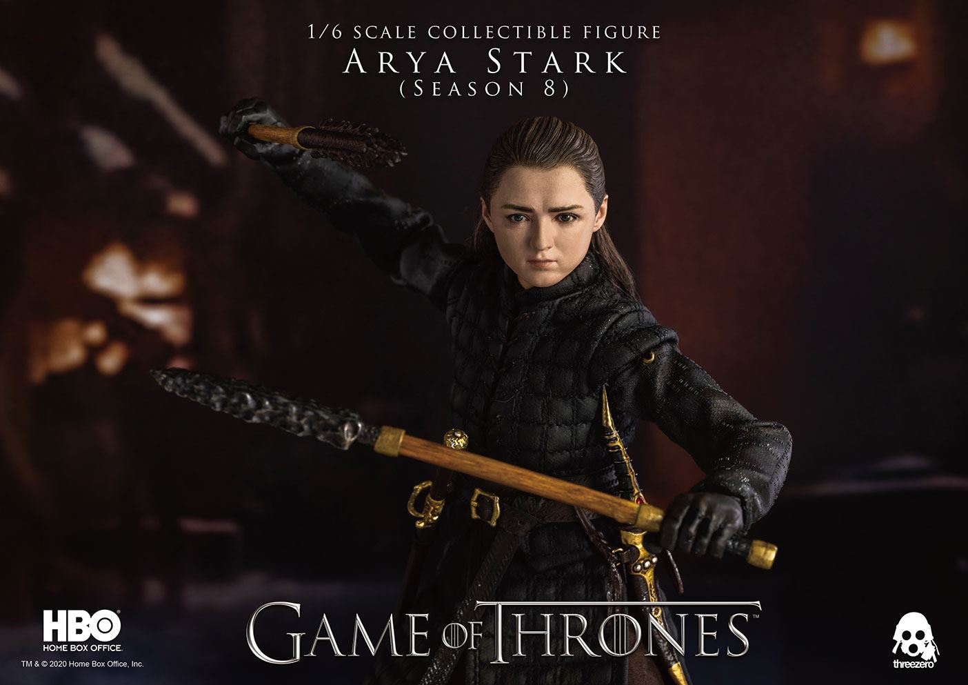 [สั่งจอง]ThreeZero 3Z0143 1/6 Game of thrones : Arya Stark