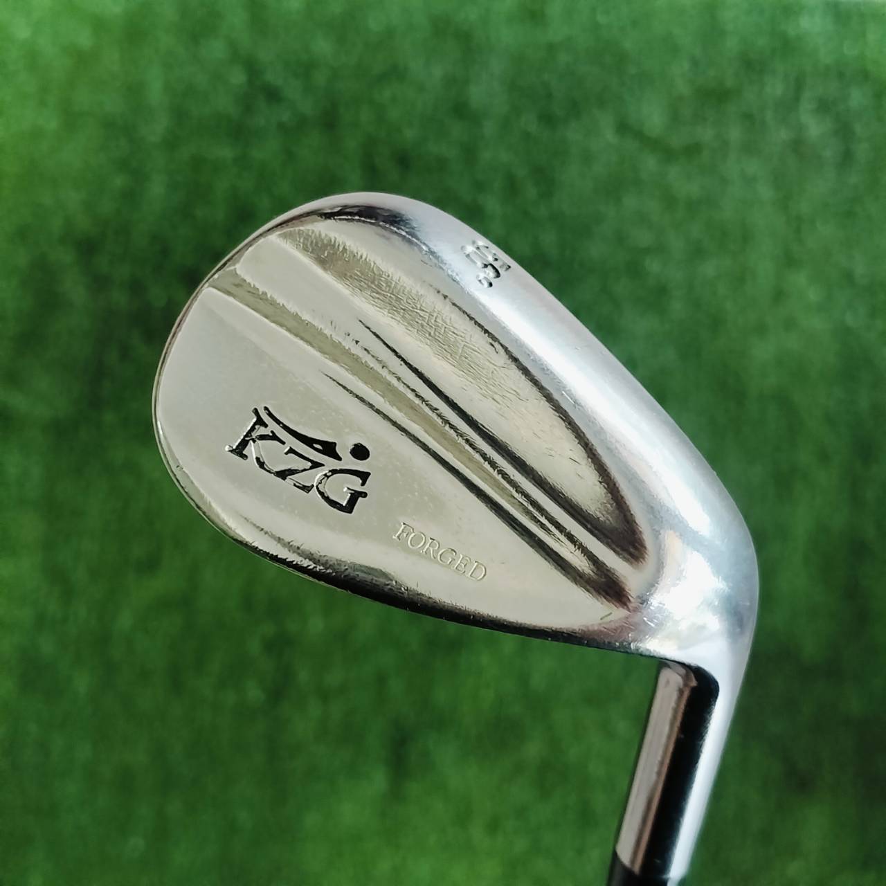 WEDGE KZG FORGED องศา 56 ก้าน HARRISON FLEX S ก้านดีมากๆ หายาก และ WEDGE นี้ เป็น WEDGE FORGED ที่ดังมากในอดีต ไม้กอล์ฟพรีเมี่ยมมือสอง ของแท้ By NakaraLuxurious