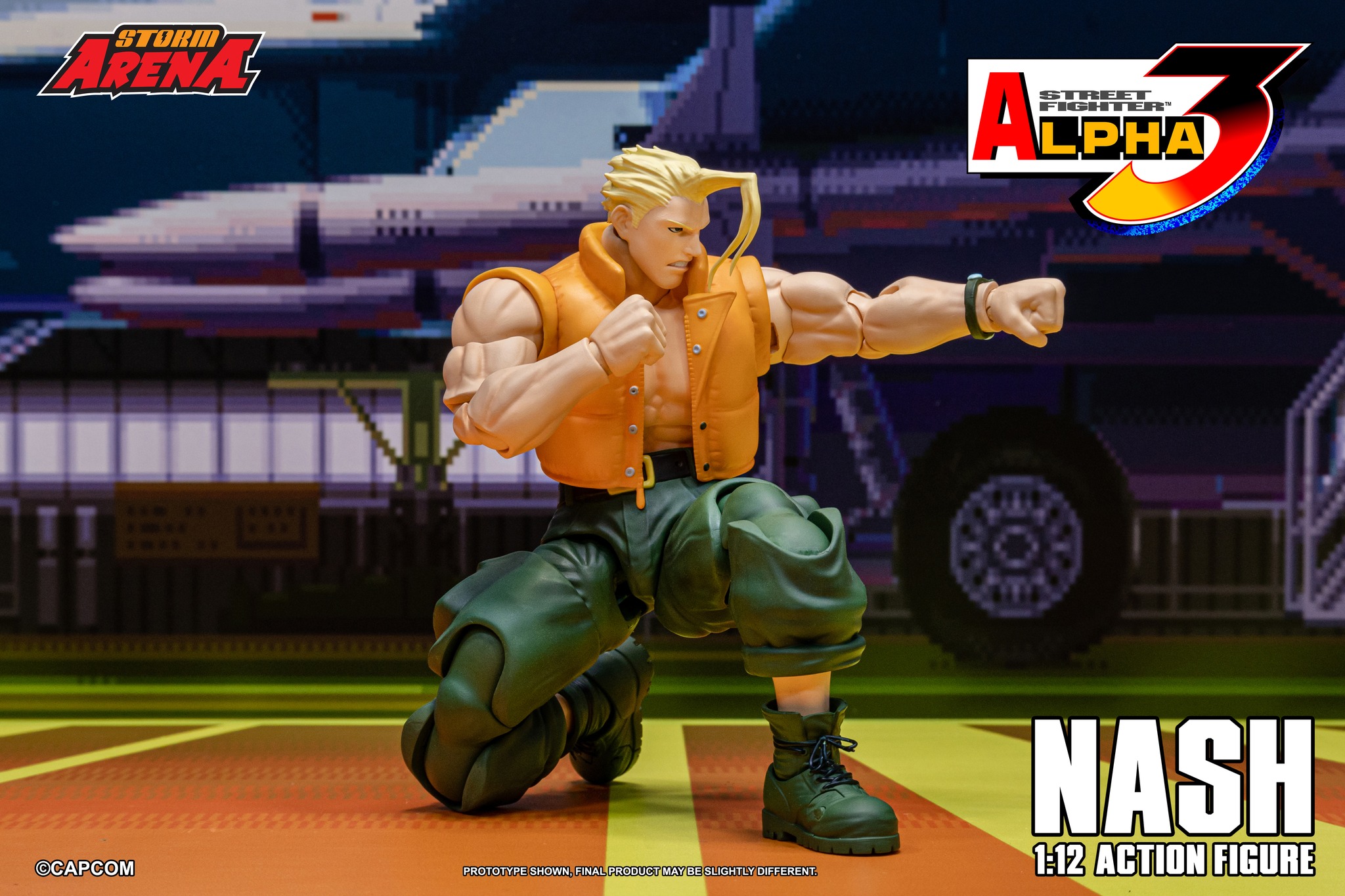 [สั่งจอง] Storm Arena 1/12 : Street Fighter - NASH