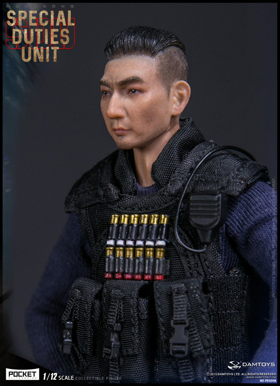 [สั่งจอง]DAMTOYS PES008: 1/12 POCKET ELITE SERIES： HONGKONG SDU (SAM SIR)