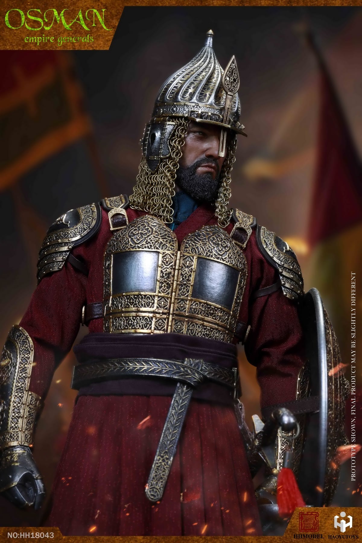 [สั่งจอง]HHMODEL x HAOYUTOYS HH18043 1/6 : Empire Series - General of the Ottoman Empire
