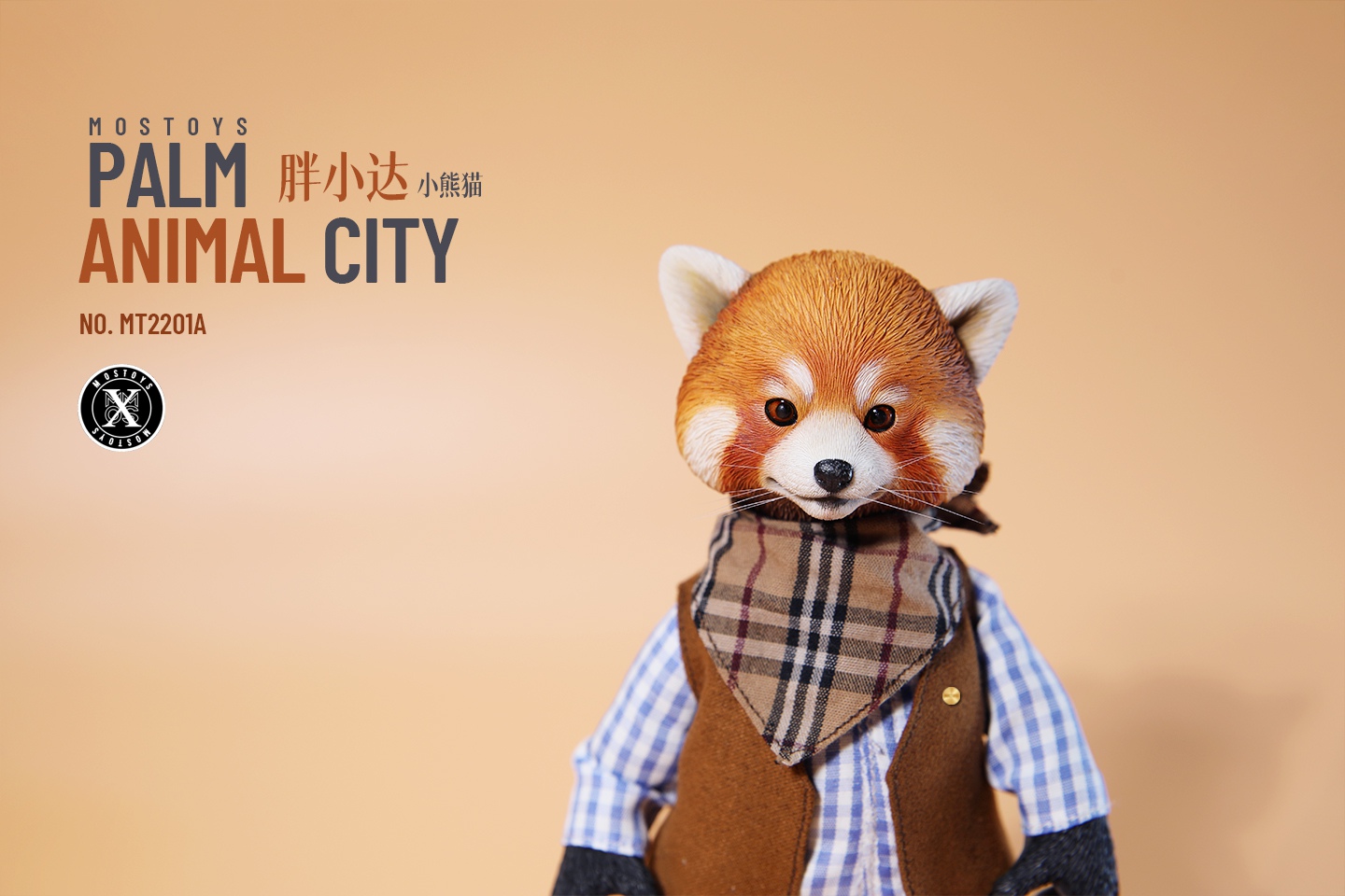 [สั่งจอง]Mostoys Tall17cm : Lesser Panda