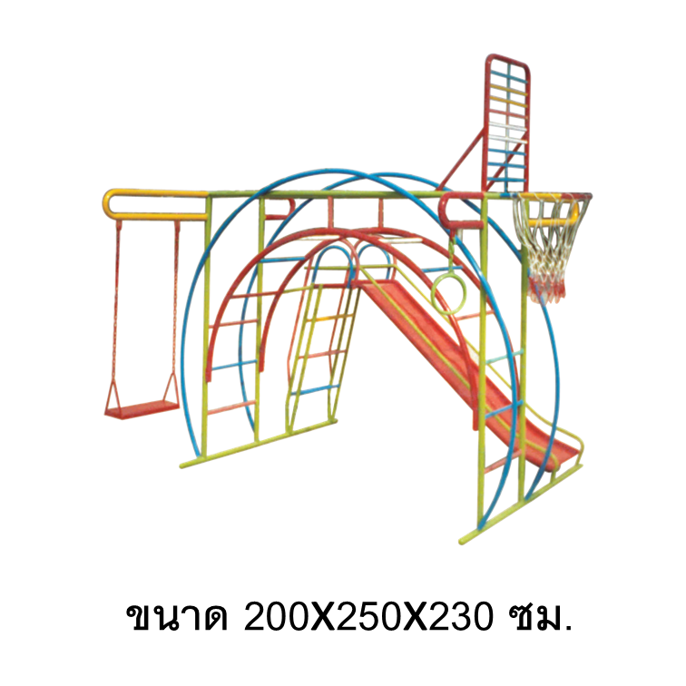 ชุดรวม C เครื่องเล่นสนามกลางแจ้ง เครื่องเล่นสนามเหล็ก,ประกอบด้วยสไลเดอร์ชิงช้าปีนป่ายบาร์โหน OutdoorPlayground,ผลิตเครื่องเล่นสนาม,เครื่องเล่นในสนามเด็กเล่น,เครื่องเล่นงบสพฐ.,ประชารัฐ, ราคาโรงงาน