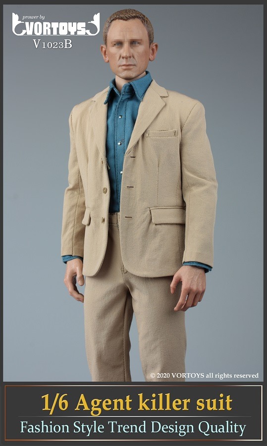 [สั่งจอง]VORTOYS V1023 1/6 : Male Agent Suit