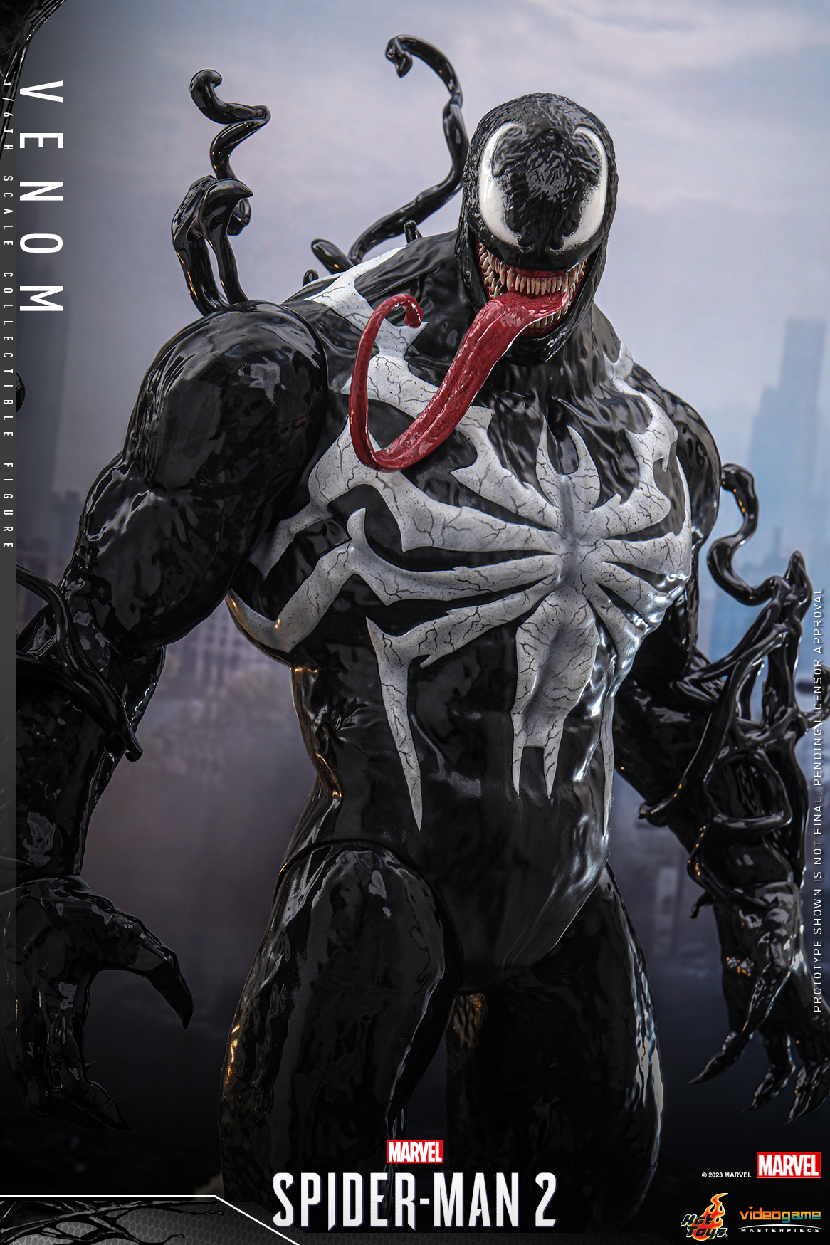 [พร้อมส่ง] Hot Toys VGM59 1/6 : Marvel's Spider-Man 2 - Venom