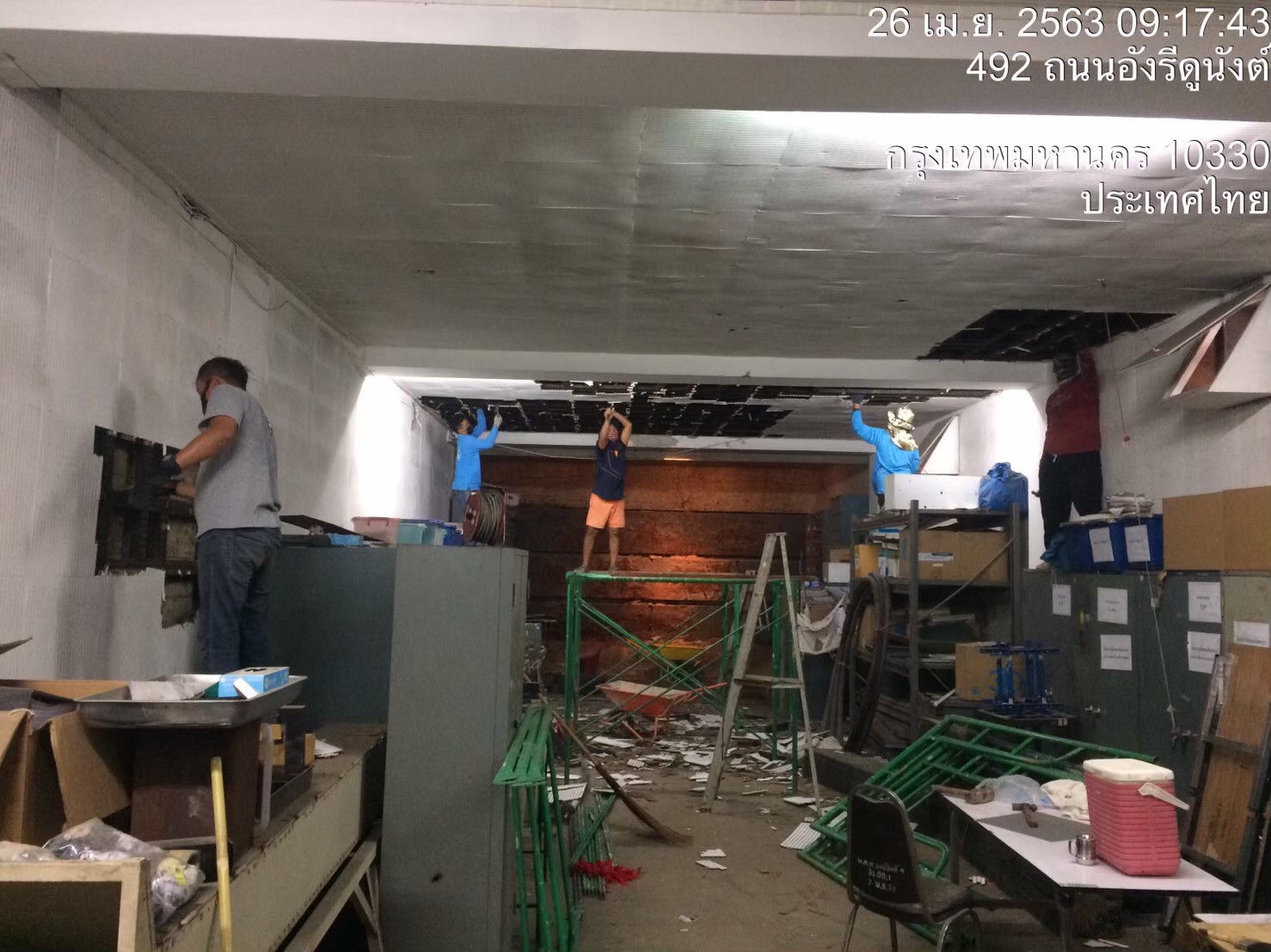 กองพิสูจน์หลักฐานกลาง สำนักงานตำรวจแห่งชาติ ปรับปรุงห้องทดสอบอาวุธปืน