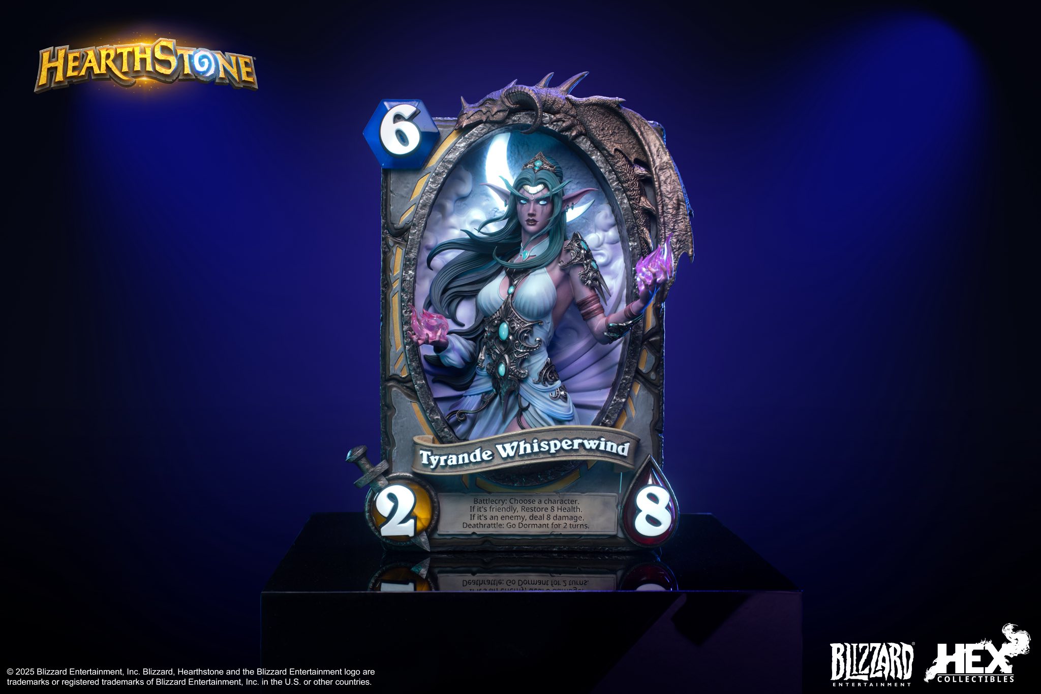 [สั่งจอง]HEX : Tyrande Whisperwind Art Statue (Hearthstone)
