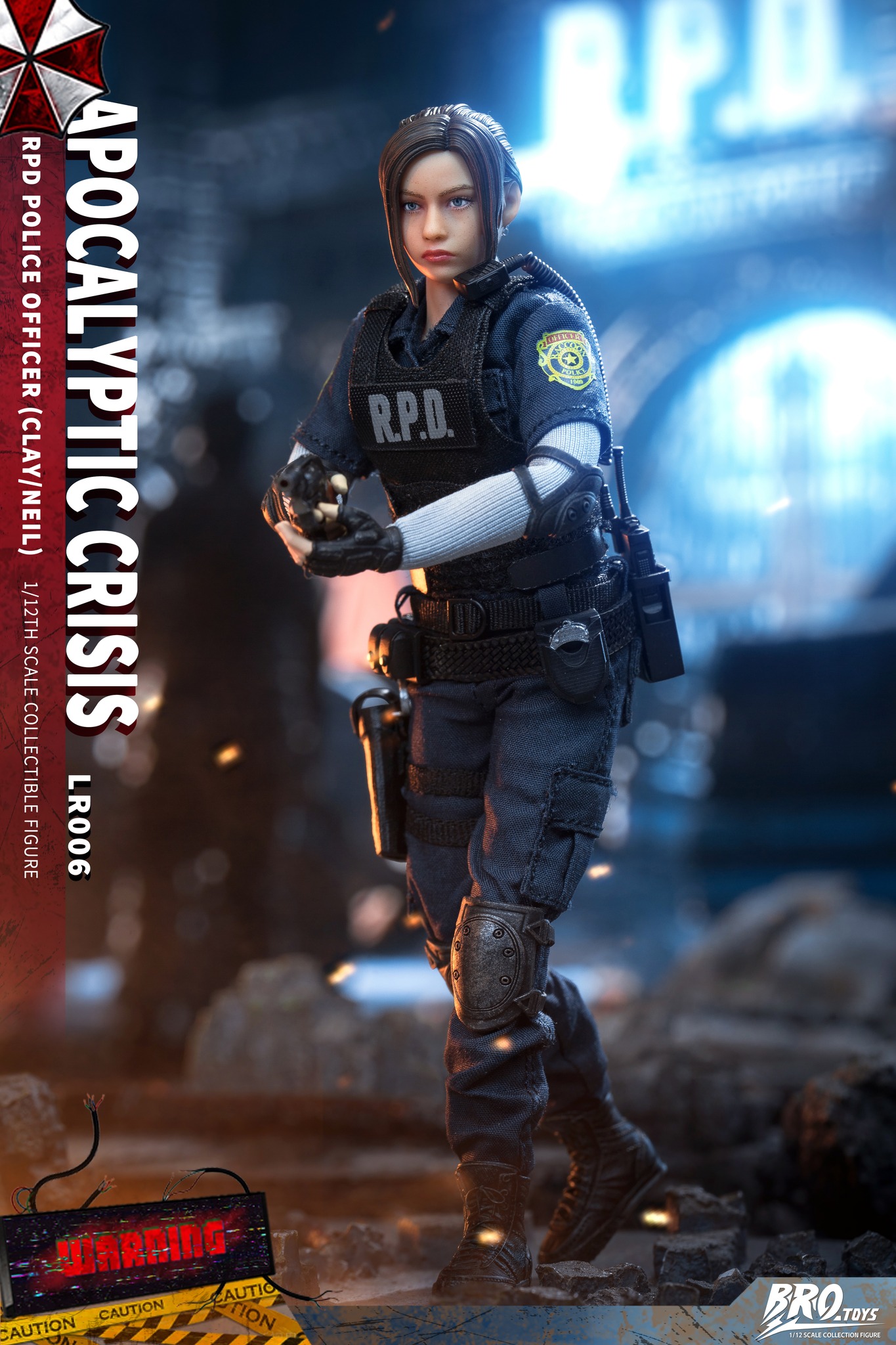 [สั่งจอง]Doomsday Crisis RPD Police Officer Suit（แพ็คคู่ Clay/neil)1/12