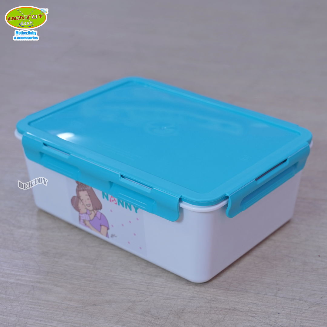 Nanny แนนนี่ กล่องเก็บของเอนกประสงค์ ขนาด 5 ลิตร ลาย Munin (มุนิน) 186MU