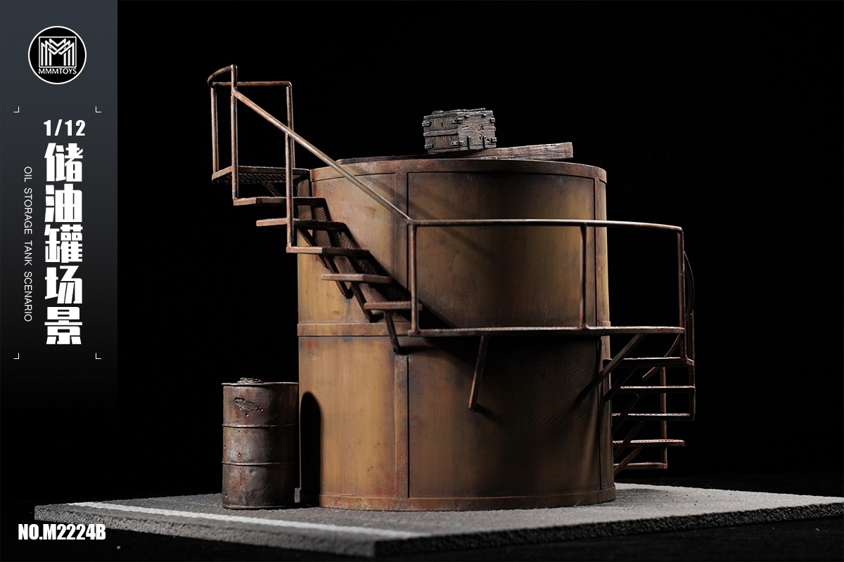 [สั่งจอง]mmmtoys 1/12 : Oil Storage Tank Scenario