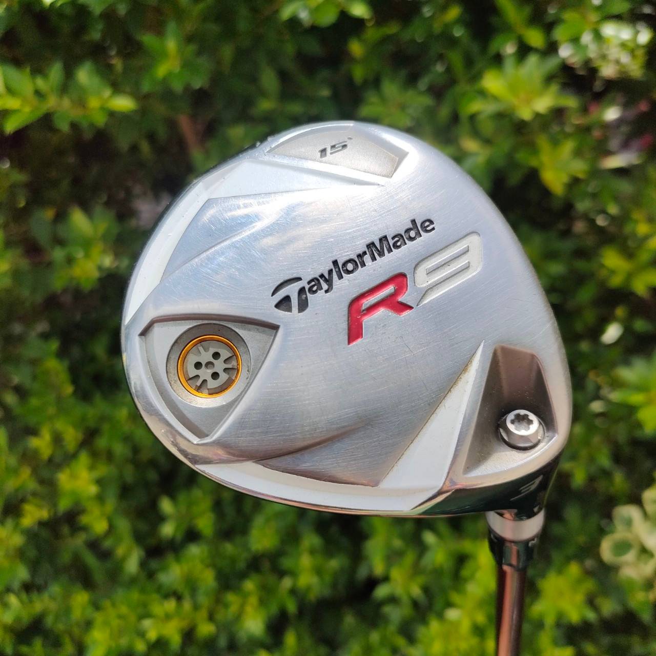 FW3 TAYLORMADE R9 องศา 15 ก้าน FUJIKURA MOTORE FLEX S หัวแบนๆ ตีดีมากๆๆๆ ตีโดนง่ายและ ได้ระยะมาก เสียงเพราะใส ก้านพรีเมี่ยม ไม้กอล์ฟ มือสอง ของแท้ BY NakaraLuxurious
